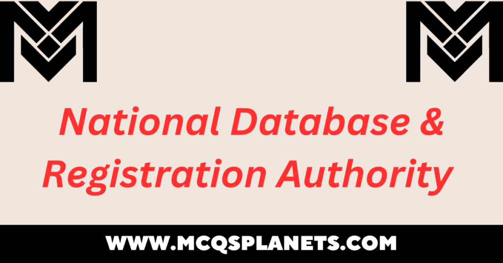 National Database & Registration Authority