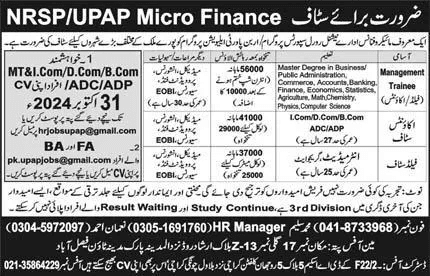 National Rural Support Program (NRSP) Jobs 2024