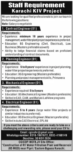 China Gansu International Corporation for Economic (CGICOP) Jobs 2024