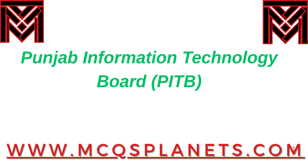 Punjab Information Technology Board (PITB)