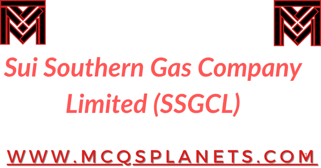 Sui Southern Gas Company Limited (SSGCL)