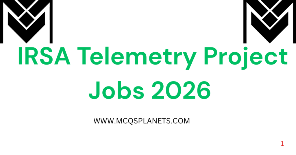 IRSA Telemetry Project Jobs 2026
