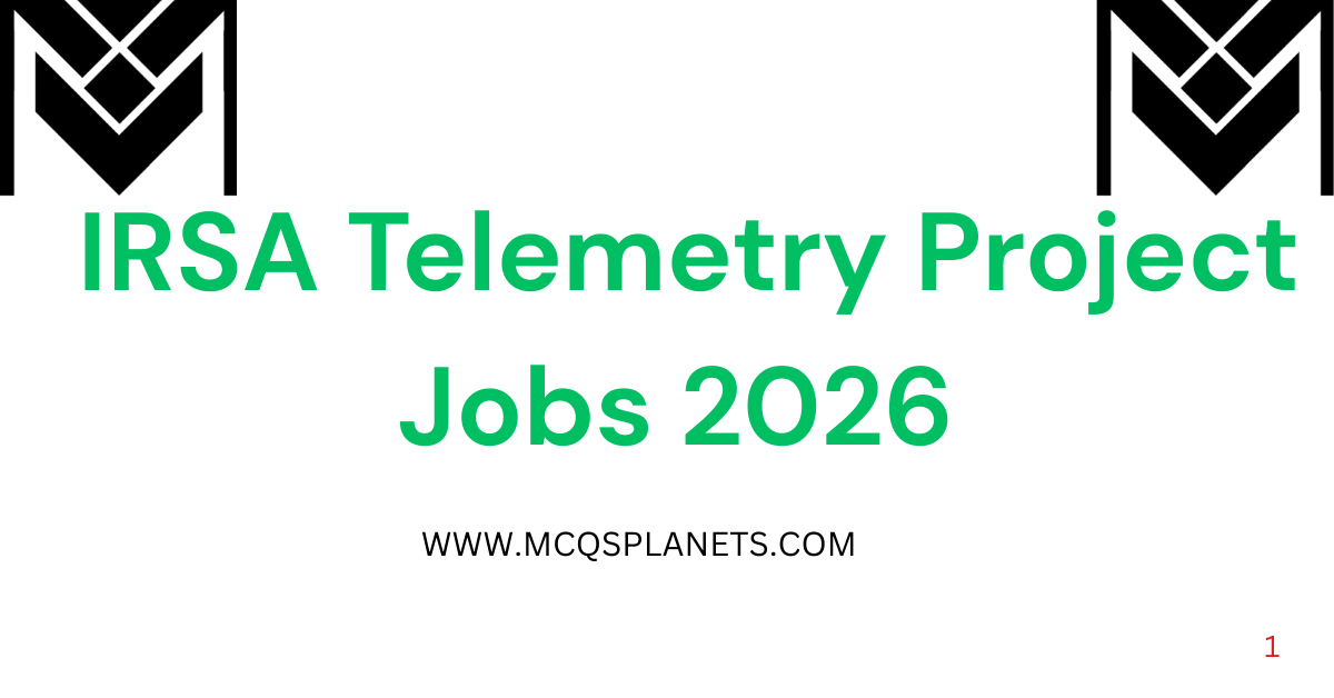 IRSA Telemetry Project Jobs 2026