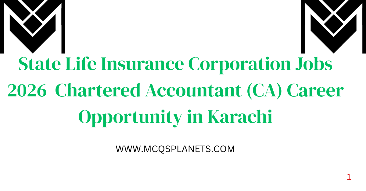 State Life Insurance Corporation Jobs 2026