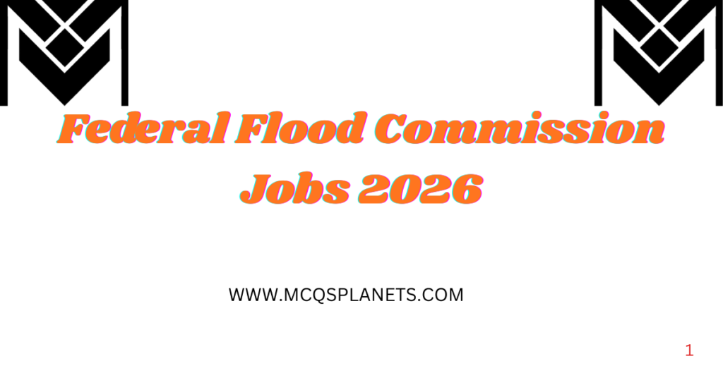 Federal Flood Commission Jobs 2026