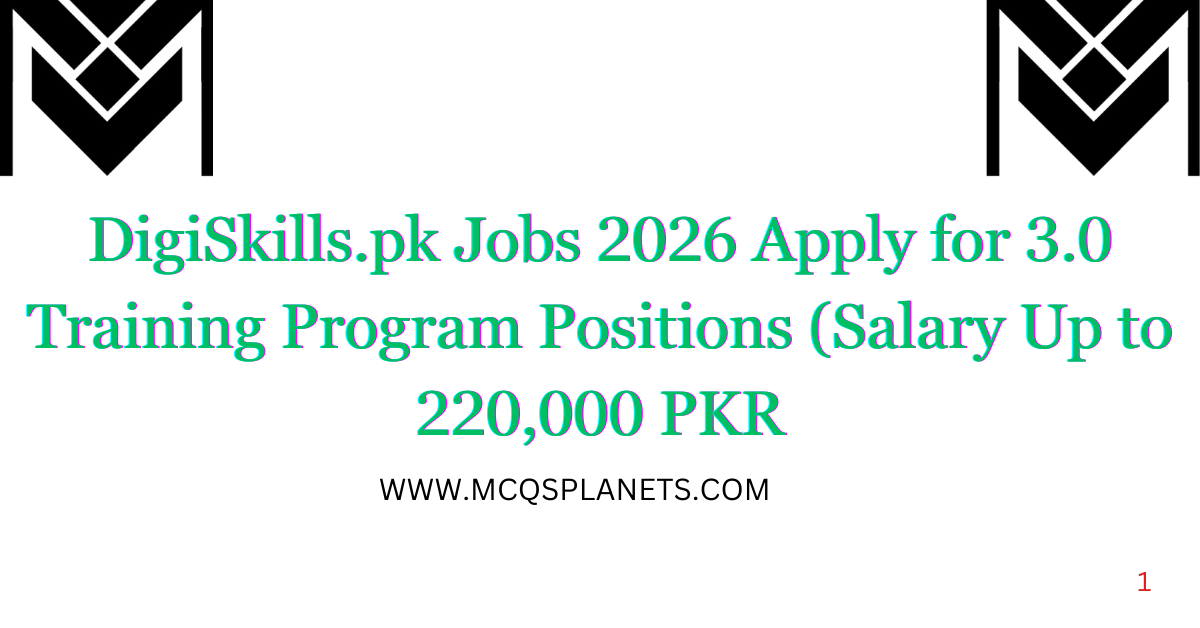 DigiSkills.pk Jobs 2026